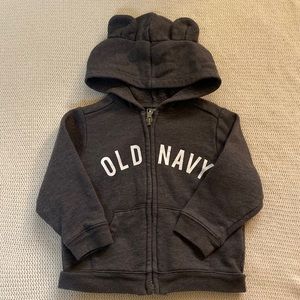 Unisex Old Navy Hooded Bear Sweatshirt